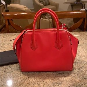 Red Rebecca Minkoff Satchel 100% Leather